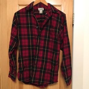 LL Bean flannel
